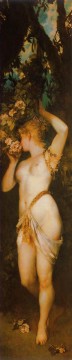  Nude Painting - die funf sinne geruch nude Hans Makart